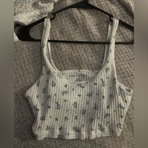 American eagle floral tank